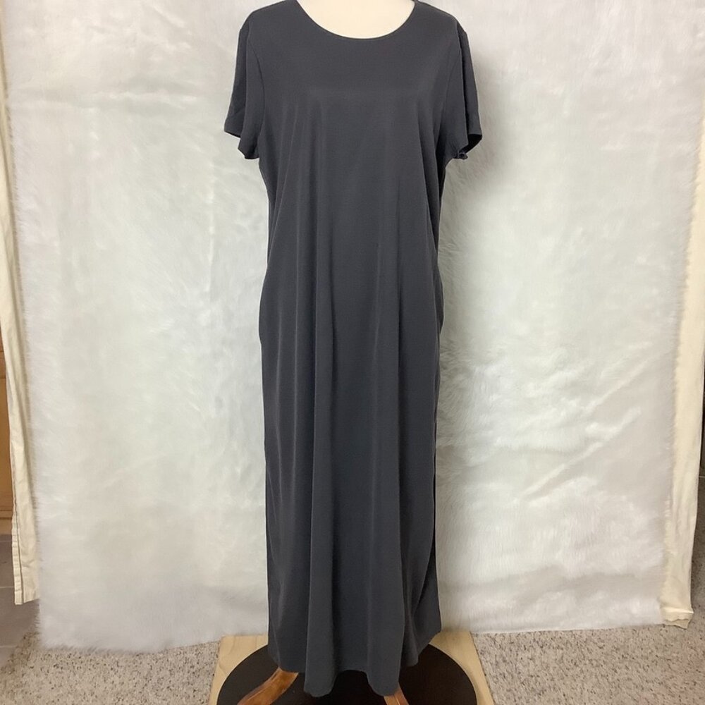Kittenish X Flag & Anthem Gray T-Shirt Maxi Dress XXL